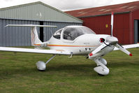 G-LWLW @ EGBR - Diamond DA-40D Diamond Star at The Real Aeroplane Club's Wings & Wheels weekend, Breighton Airfield, September 2012. - by Malcolm Clarke