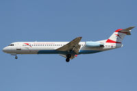 OE-LVL @ LOWW - Austrian Arrows Fokker 100 - by Thomas Ranner