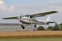 G-BHNA @ EGBR - Reims F152 at The Real Aeroplane Club's Summer Madness Fly-In, Breighton Airfield, August 2012. - by Malcolm Clarke