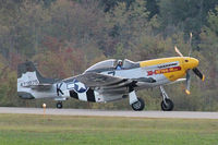 N119H @ EEN - Taxiing on runway 02, Dillant-Hopkins Airport, Keene, NH for weekend airshow