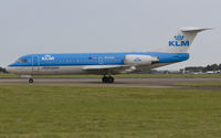 PH-KZN @ EGSH - Departing EGSH.