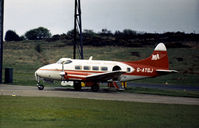 G-ATGJ @ LBA - McAlpine Aviation Dove as seen at Yeadon in March 1971. - by Peter Nicholson