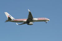 N199AN @ EBBR - Flight AA171 is climbing from RWY 07R - by Daniel Vanderauwera