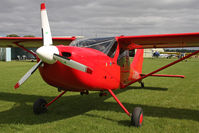 G-BYEK @ X5FB - Stoddard-Hamilton GlaStar GS-1 now fitted with a performance enhancing three bladed propeller. Fishburn Airfield UK, September 2012. - by Malcolm Clarke