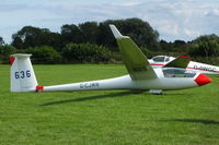G-CJMN @ X4PK - Wolds Gliding Club at Pocklington Airfield - by Chris Hall