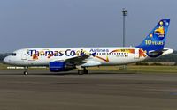 OO-TCH @ EDDR - special charter from Aéroport International Tarbes-Lourdes-Pyrénées) - by Friedrich Becker