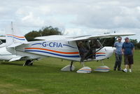 G-CFIA @ EGBR - At the Real Aeroplane Club's Wings & Wheels fly-in, Breighton - by Chris Hall