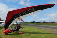 G-MYCS @ EGBR - At the Real Aeroplane Club's Wings & Wheels fly-in, Breighton - by Chris Hall