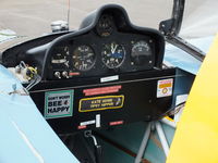 G-AWJE @ EGBR - At the Real Aeroplane Club's Wings & Wheels fly-in, Breighton - by Chris Hall