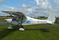 G-OJDS @ EGBR - At the Real Aeroplane Club's Wings & Wheels fly-in, Breighton - by Chris Hall