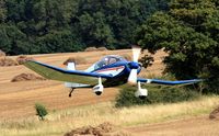G-ARXT @ EGHP - Originally owned to, Rollason Aircraft & Engines Ltd in March 1962 and currently owned to a Trustee of, CJM Flying Group since July 1988.
