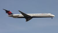 N965DL @ DTW - Delta MD-88 - by Florida Metal