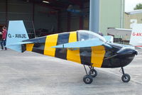 G-AWJE @ EGBR - At the Real Aeroplane Club's Wings & Wheels fly-in, Breighton - by Chris Hall