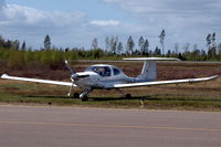 SE-LTP @ ESMX - Diamond DA40D diesel-engined light aircraft parked at Småland Airport, Växjö, Sweden. - by Henk van Capelle