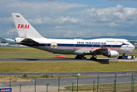 HS-TGP @ EDDF - Being towed around to parking