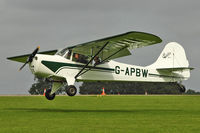 G-APBW @ EGBK - 1957 Auster 5A, c/n: 3405