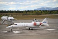 N358P @ CYXY - On the ramp at Whitehorse, Yukon. - by Murray Lundberg