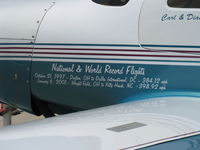 N299KT @ CMA - 1996 Larue LANCAIR IVP (pressurized), Continental IO-550 300 Hp, World & national multiple speed records holder sanctioned/confirmed by Federation Aeronautique Internationale - by Doug Robertson