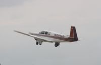 N201AD @ KOSH - Mooney M20J - by Mark Pasqualino