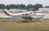 N6347J @ KOSH - Piper PA-28-180 - by Mark Pasqualino