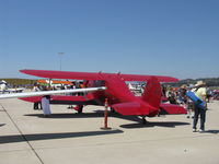 N4417S @ CMA - 1944 Beech D17S STAGGERWING, P&W R-985 Wasp Jr. 450 Hp - by Doug Robertson