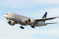 HZ-AKI @ EGLL - Seen landing Rwy 27R at Heathrow Apt.