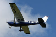 G-BCYR @ EGBR - Reims F172M Skyhawk at The Real Aeroplane Company's Wings & Wheels weekend, Breighton Airfield, September 2012. - by Malcolm Clarke