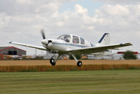 G-PUPP @ EGBR - Beagle B-121 Pup 150 at The Real Aeroplane Club's Summer Madness Fly-In, Breighton Airfield, August 2012. - by Malcolm Clarke