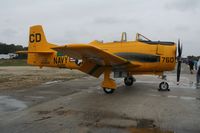 N128KA @ TIX - T-28B Trojan