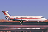N87BL @ KPHX - BL Yachts' One-Eleven seen at PHX in 1997 - by John Meneely