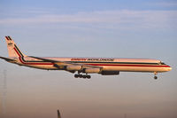 N950R @ KPHX - Jan. 1997 - early morning arrival at PHX - by John Meneely