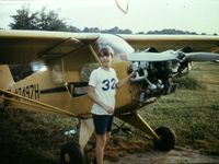 N7497H @ PITM - I learned how to fly in this Cub. circa 1973-74.
Soloed it in summer of '75 Pitman NJ - by My dad, Al Gesner