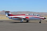 N50DG @ RTS - L-29 Delfin Race #6 awaiting qualification trials @ on September 11, 2012 at Stead Airport during Reno Air Races - by Steve Nation