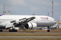 HS-TKD @ YBBN - Thai Airways Boeing 777 - by Thomas Ranner