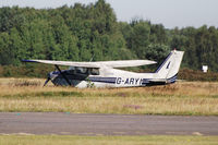 G-ARYI @ EGLK - Parked in a neglected state on the grass at Blackbushe.
