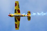 G-YFUT @ EGFH - Smoke on over Swansea Airport. - by Roger Winser