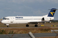 VH-XWQ @ YBBN - Alliance Airlines Fokker 100 - by Thomas Ranner