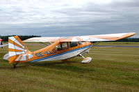 SE-KLG @ ESKD - A Bellanca Decathlon parked at its home base, Dala-Järna airfield, Sweden. - by Henk van Capelle