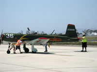 N114DZ @ CMA - 1967 Nanchang China CJ6A, Vedeneev (Ivchenko) M-14P 360 Hp radial upgrade conversion from original Huosai 285 Hp radial - by Doug Robertson
