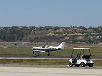 N43PB @ CMA - 2001 Broen GLASAIR III, Lycoming IO-540 250 Hp, taxi to 26 - by Doug Robertson