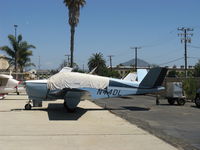 N44DL @ CMA - 1956 Beech G35 BONANZA, Continental E-225-8 225 Hp - by Doug Robertson