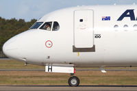 VH-FWH @ YBBN - Alliance Airlines Fokker 100 - by Thomas Ranner