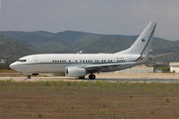 P4-AFK @ LEIB - Boeing 737-7FY BBJ