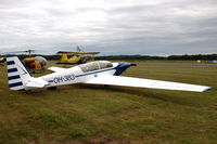 OH-383 @ ESKD - RF-5 motorglider from Finland parked at  Dala-Järna airfield, Sweden - by Henk van Capelle