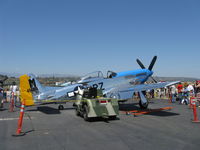 N2051D @ CMA - 1944 North American/Aero Classics P-51D MUSTANG 'This is It', Packard licensed by Rolls Royce V-1650-7 MERLIN 1,695 Hp, Limited class polished beauty - by Doug Robertson