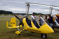 SE-VNR @ ESKD - MTO Sport autogiro parked at Dala-Järna airfield, Sweden. - by Henk van Capelle