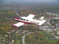 N8099V @ KOQN - Flying over Exton, PA, October 2008 - by Robert Squillace