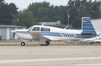 N117DF @ KOSH - Mooney M20J - by Mark Pasqualino
