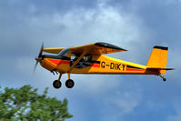 G-DIKY @ EGMJ - One of the days many arrivals