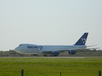 N851GT @ EGSS - Atlas Air (Panalpina Special Livery) Boeing 747-800 (Passion for Solutions) at London Stansted - by FinlayCox143